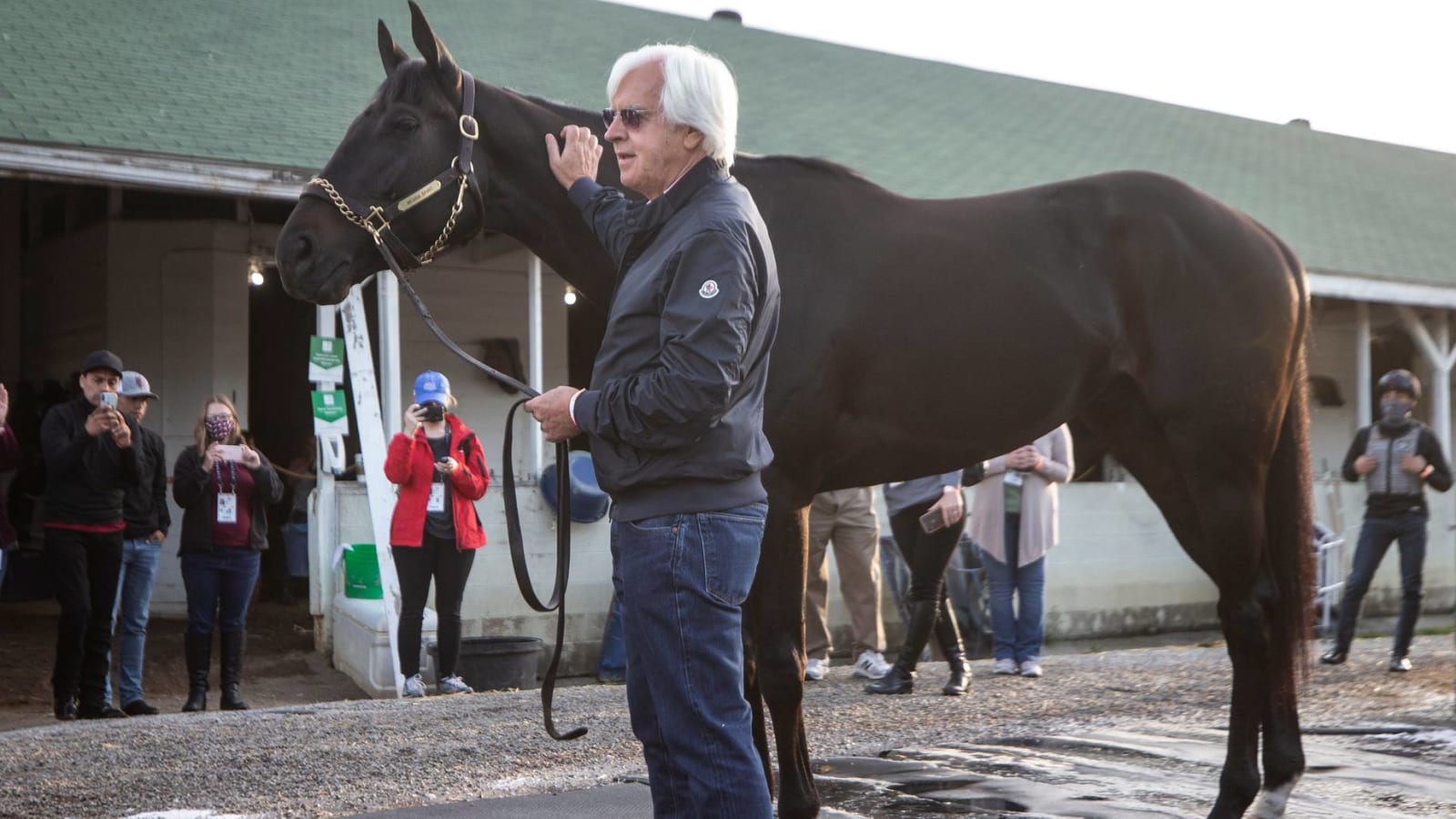 Medina Spirit treated with ointment containing steroid