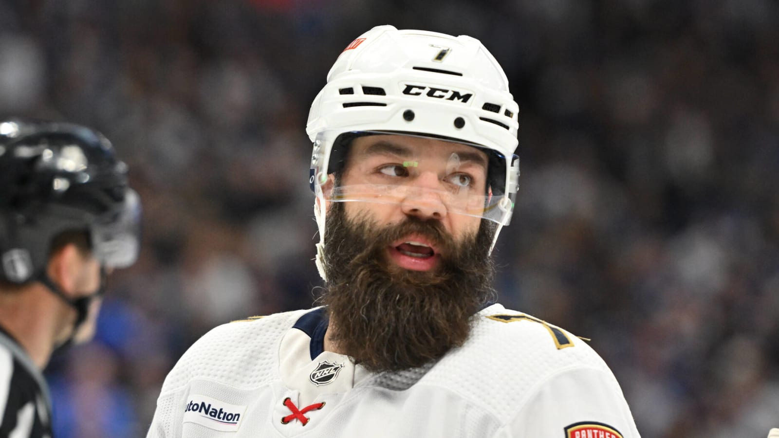 Panthers’ Radko Gudas leaves Game 2 with injury