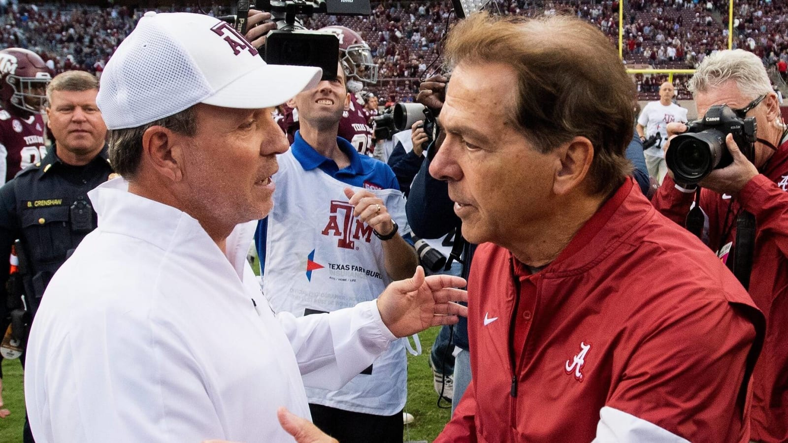 Nick Saban doesn't hold a grudge against Jimbo Fisher