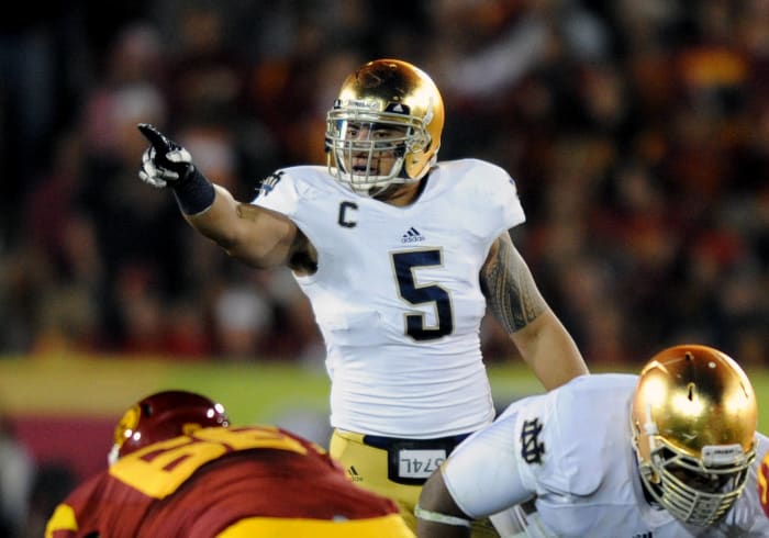 Linebacker: Manti Te’o, Notre Dame (2009-12)