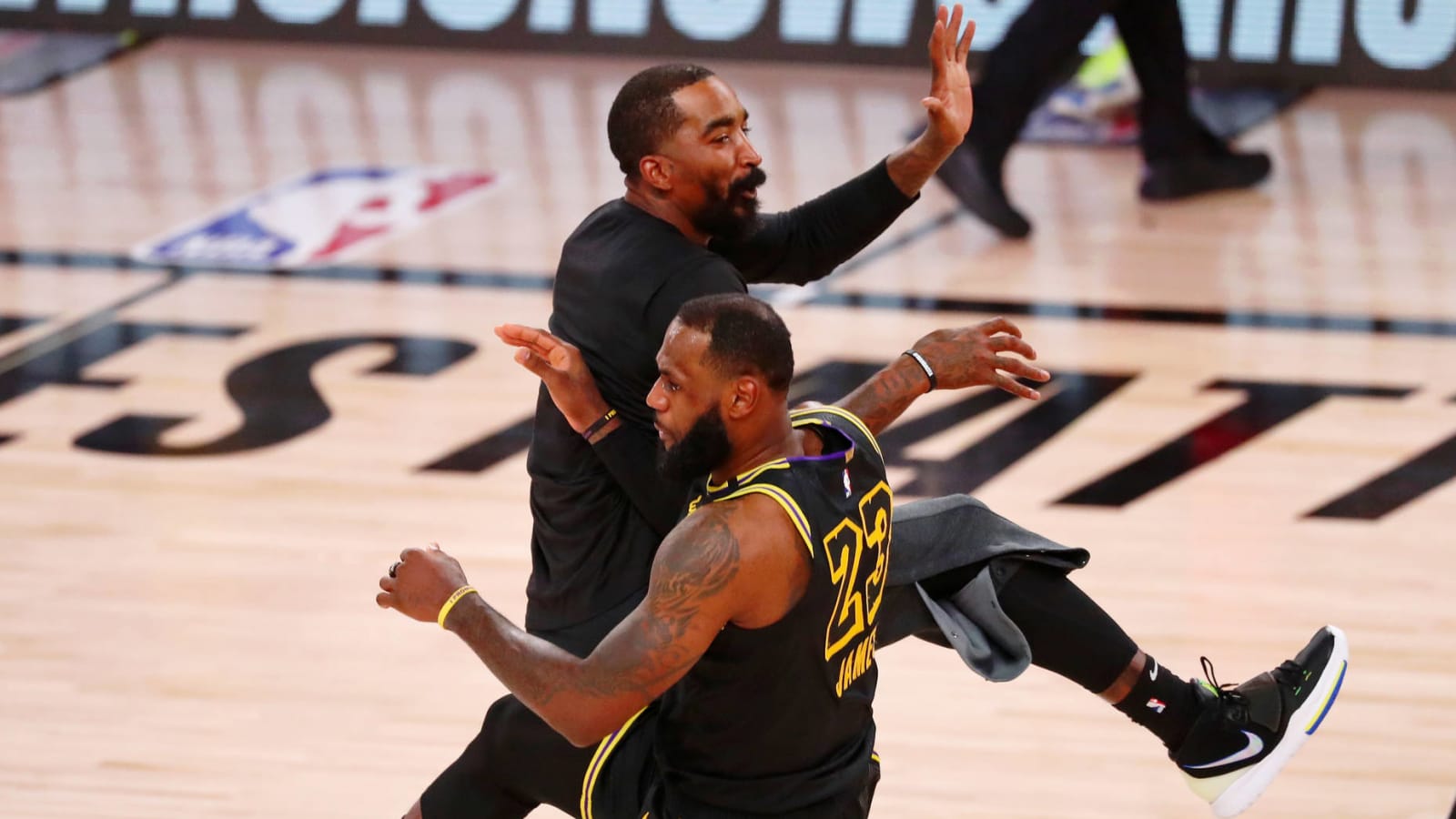 J.R. Smith predicted Lakers-Heat NBA Finals in February