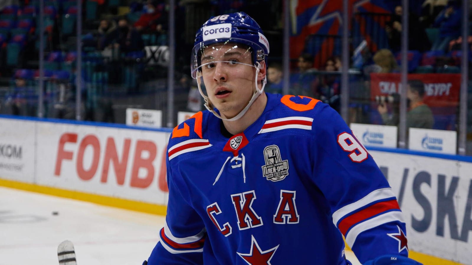 Andrei Kuzmenko announced he’s signed with the Vancouver Canucks