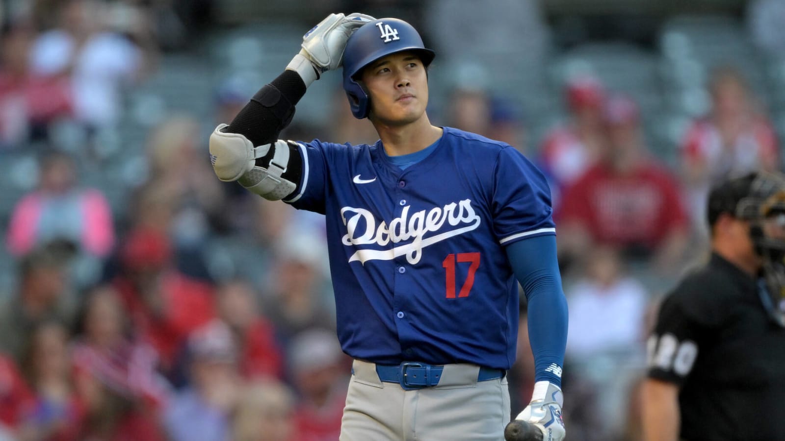 Watch: Shohei Ohtani makes blunder in Dodger Stadium debut