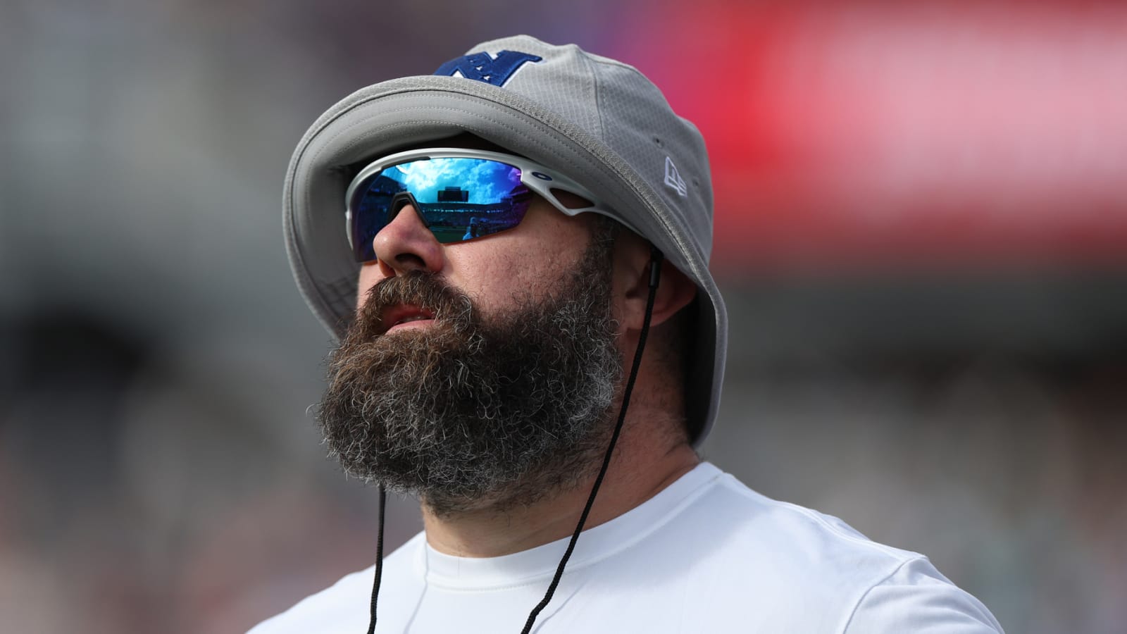 Watch: Jason Kelce goes on epic adventures before 'MNF'
