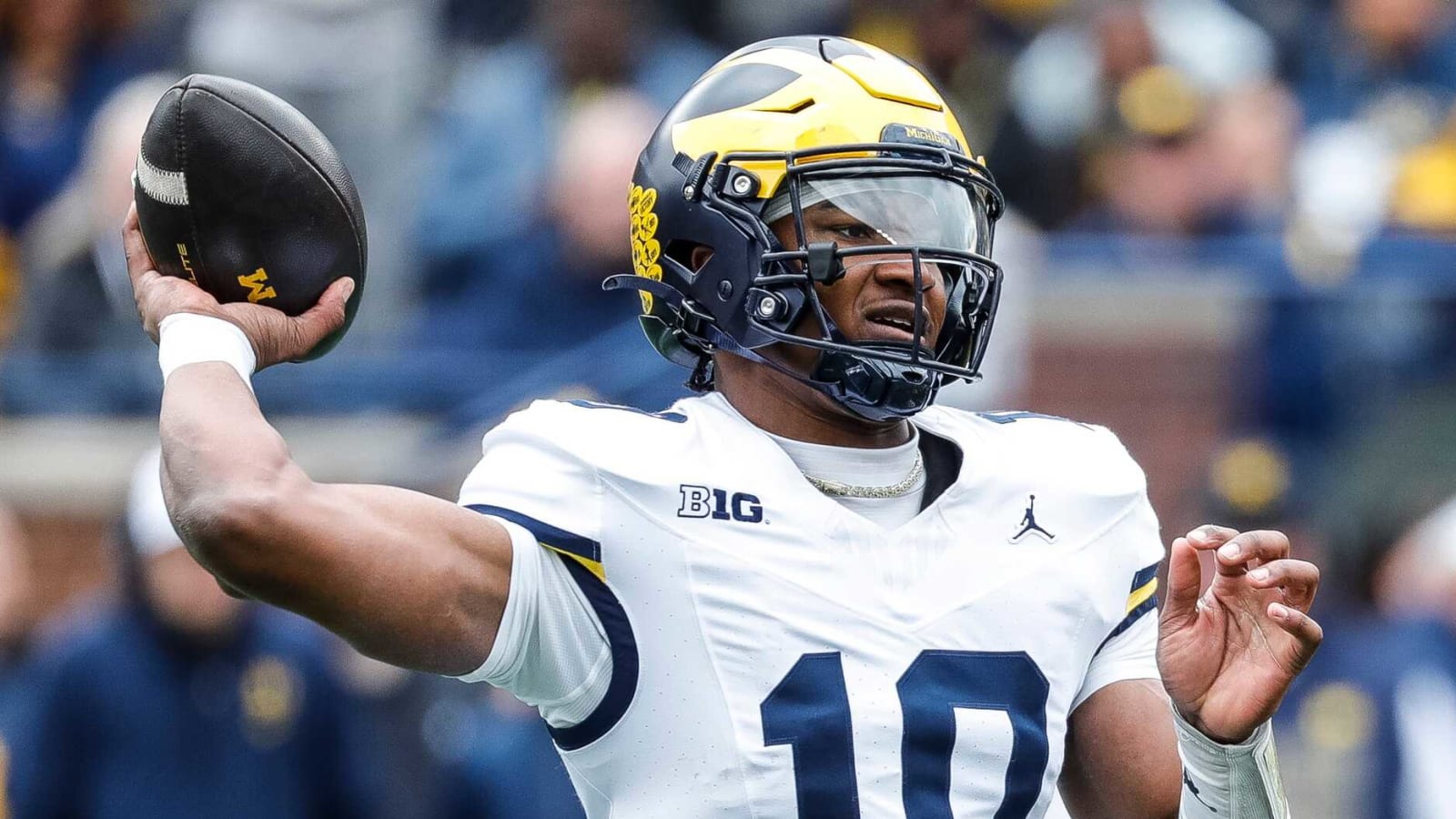 Michigan's offense will improve with Alex Orji as starting QB