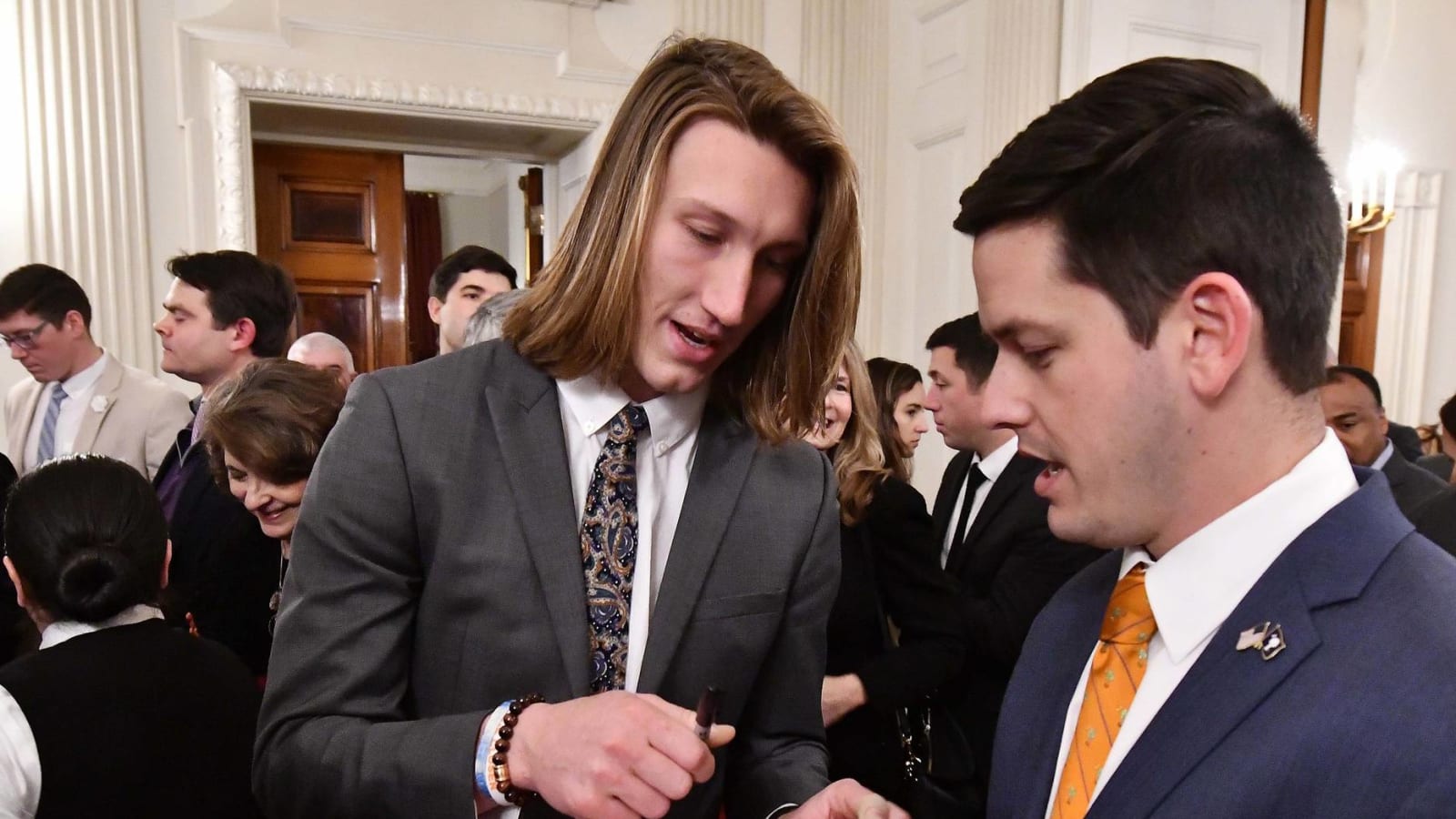 Trevor Lawrence quote circulating on Internet about White House food was fake