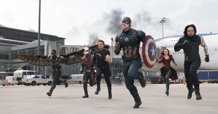 "Captain America: Civil War" (2016), $408 million