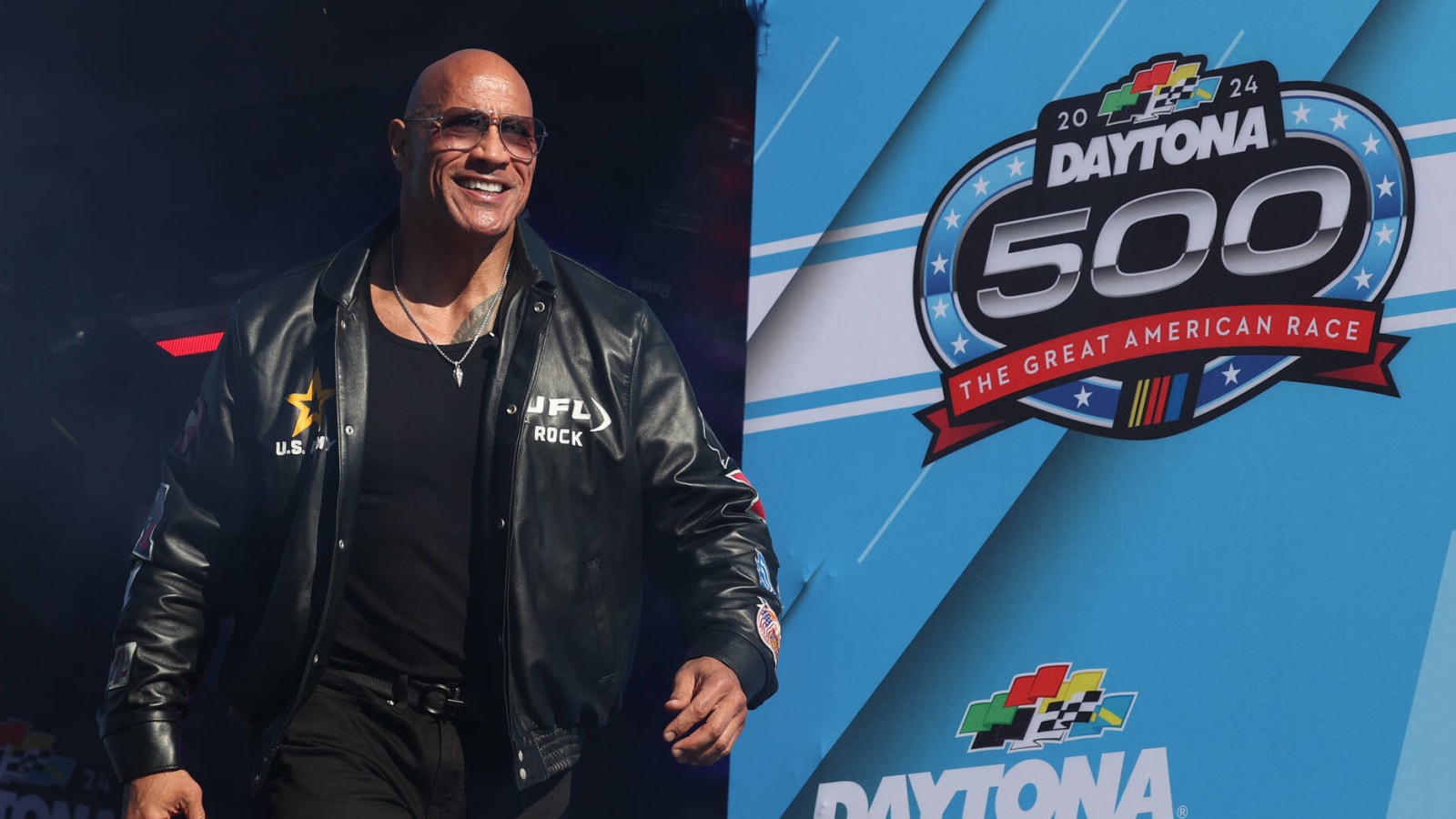 Watch: Dwayne 'The Rock' Johnson kicks off the Daytona 500