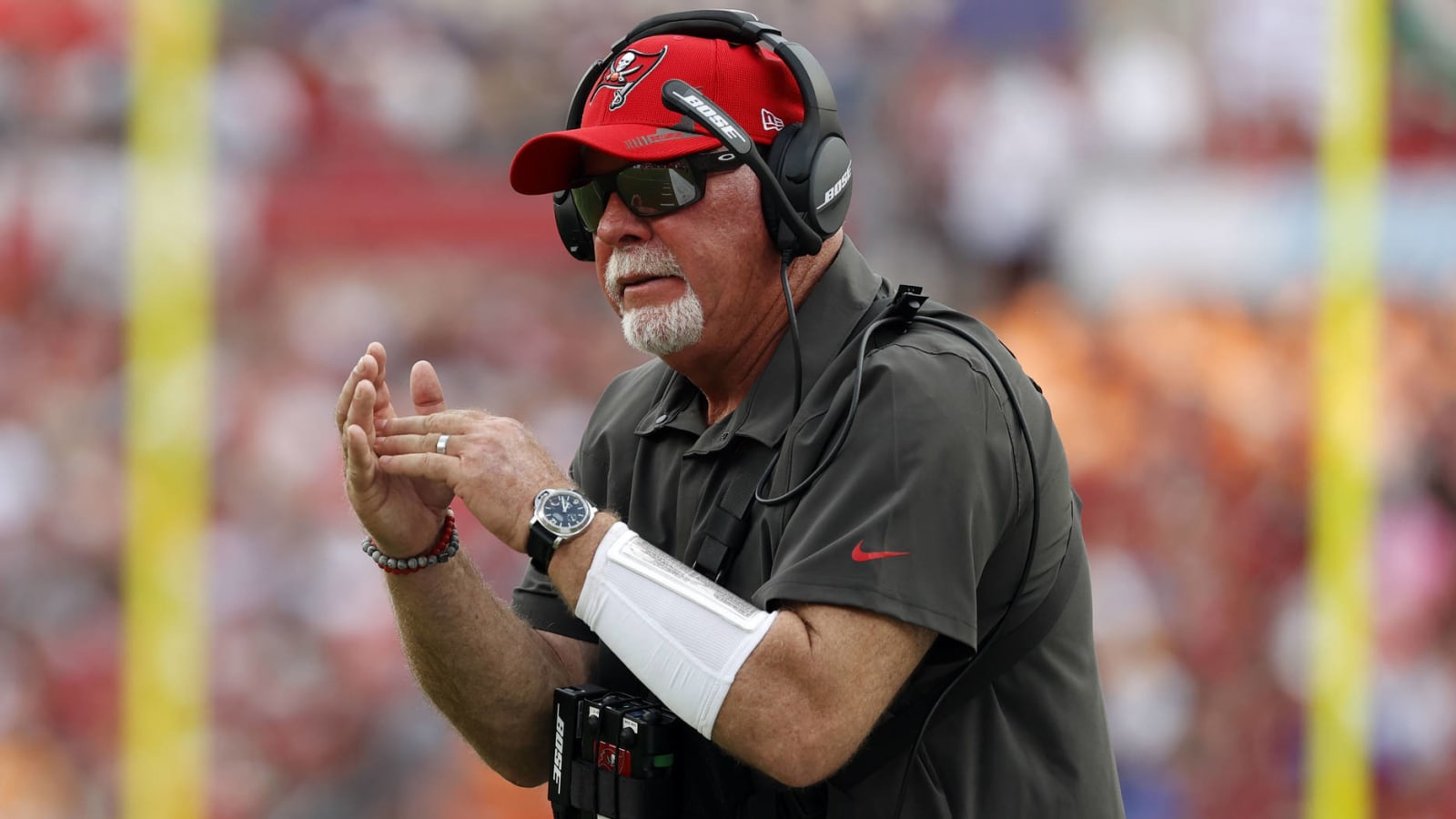 Arians does not seem happy with NFL’s taunting emphasis