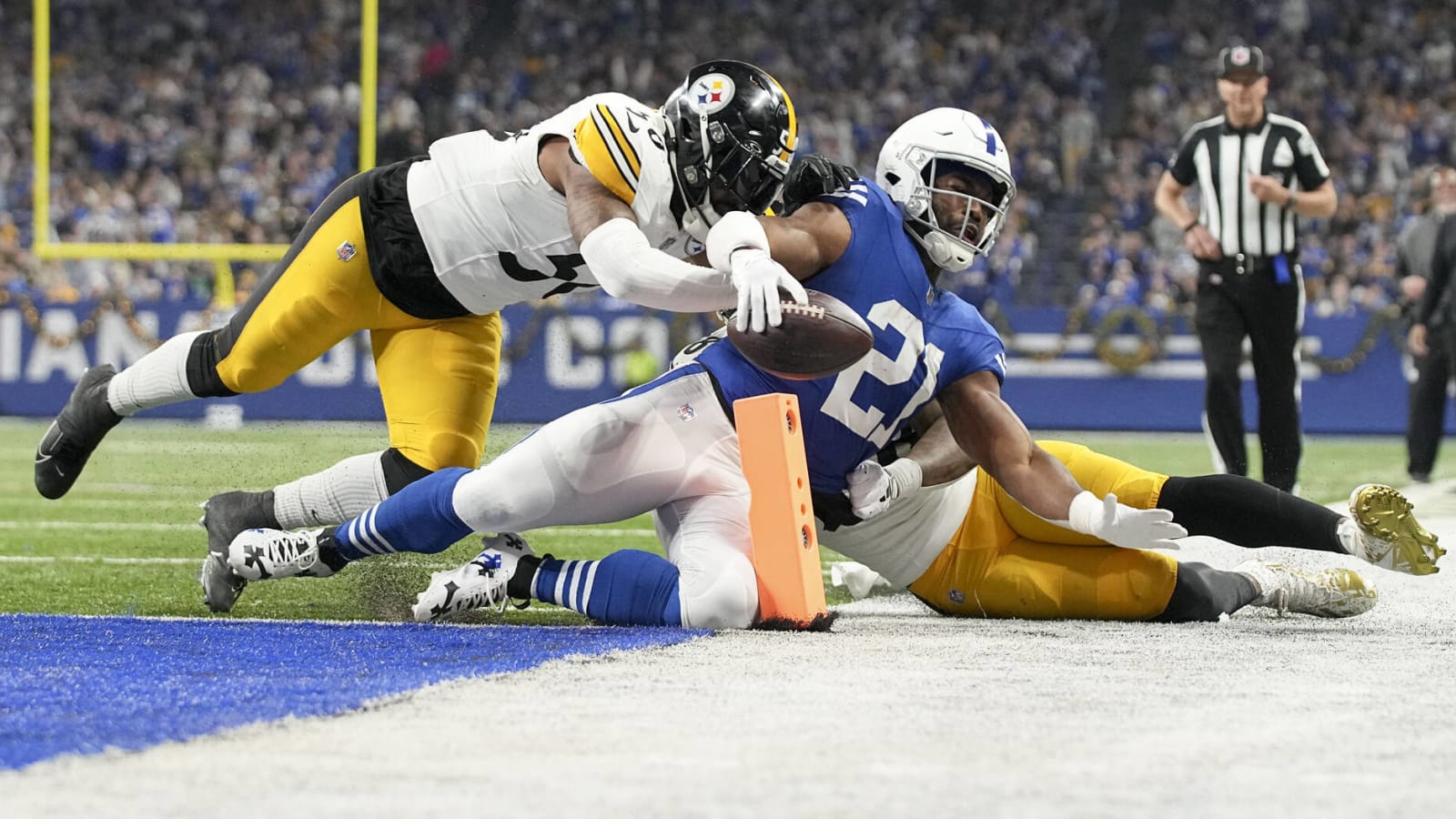 Steelers Linebacker Hit With Fine for Hit in Colts Game