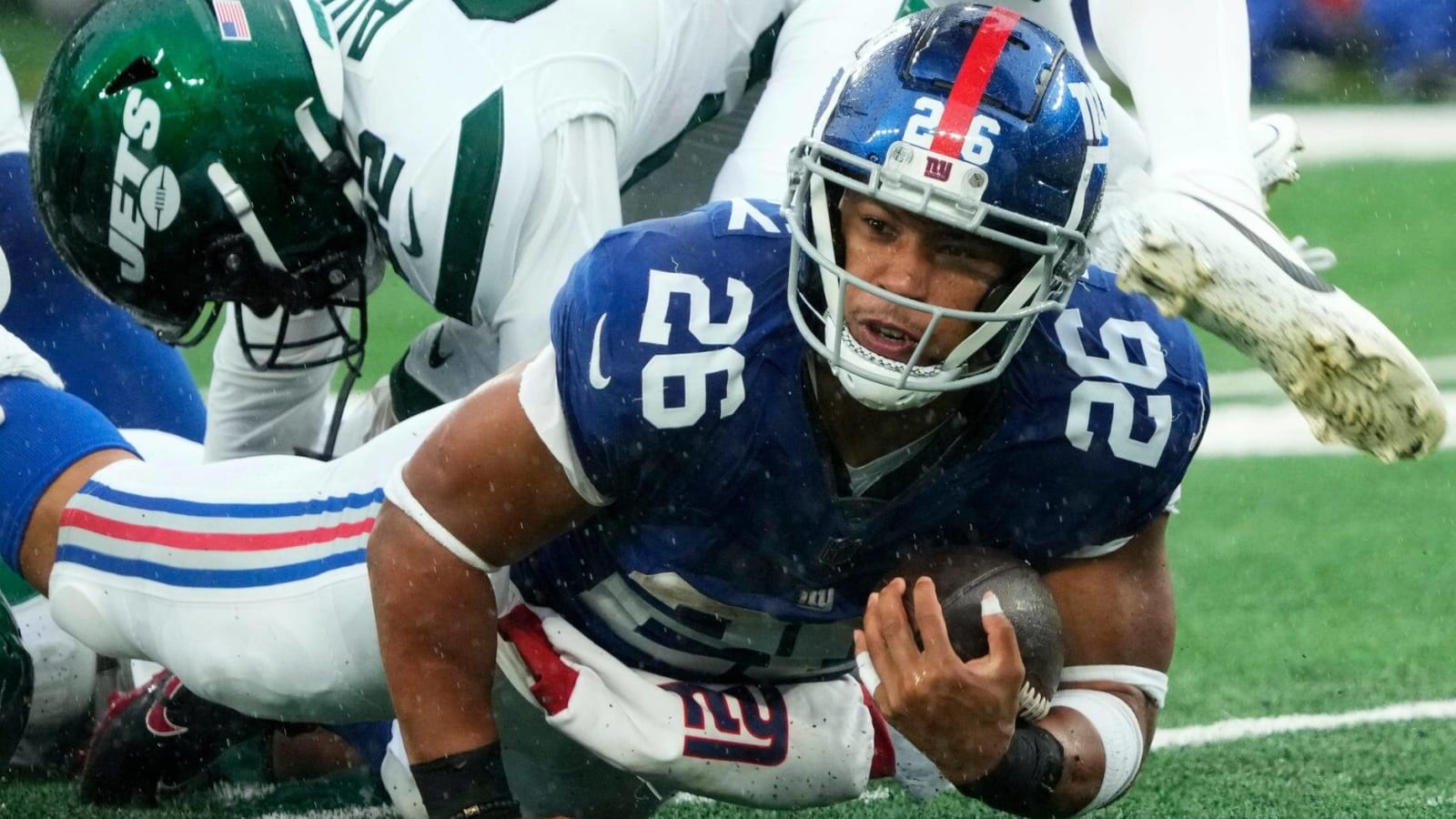 Saquon Barkley laughs off Tiki Barber criticism: ‘You’re the prime example of loyalty to a team’