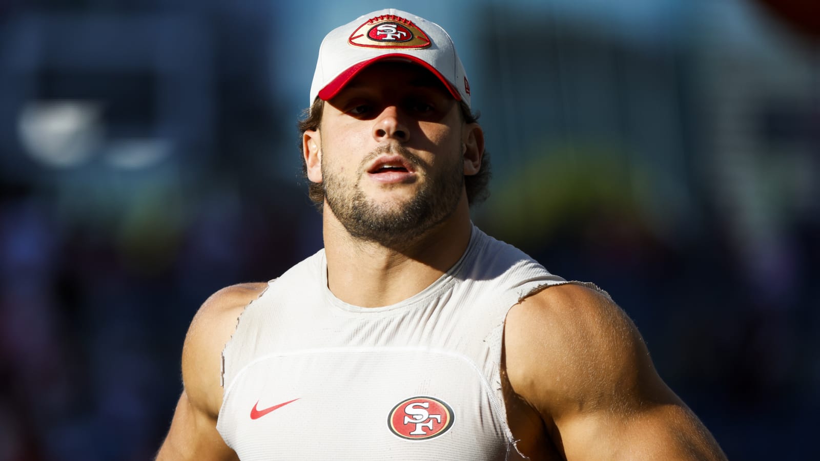 49ers&#39; Nick Bosa comments on flashing MAGA hat during post-game interview