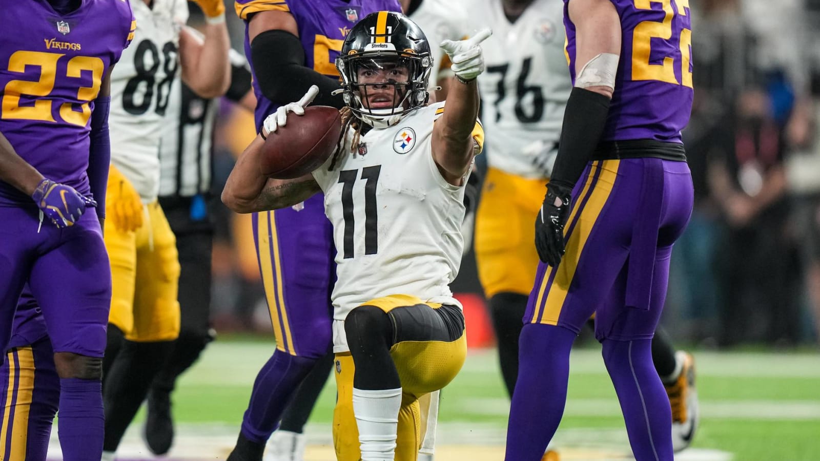 Steelers' Claypool unwilling to take all the blame for mistake