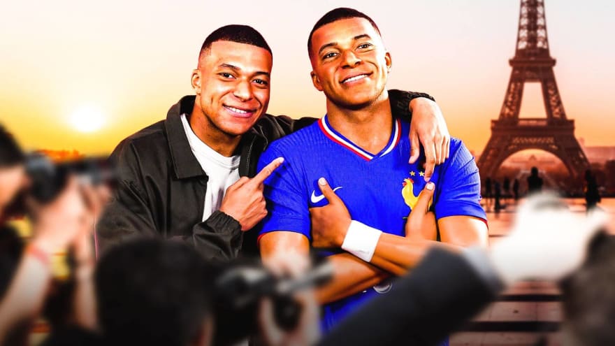 Kylian Mbappe unveils ridiculous waxwork at Paris