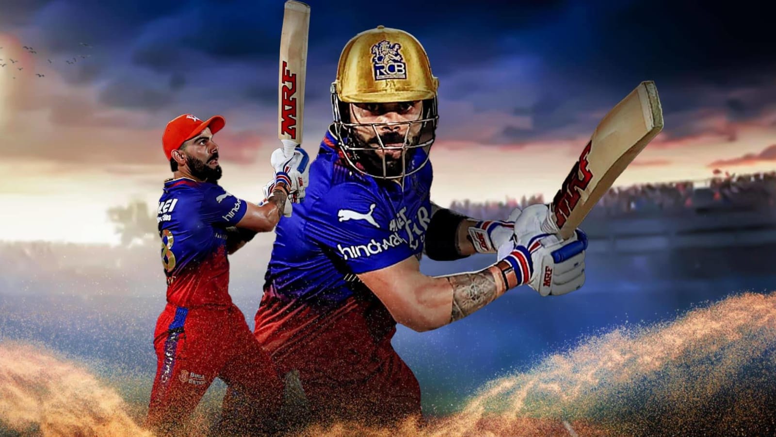 Virat Kohli’s wild celebrations after RCB star’s ton go viral