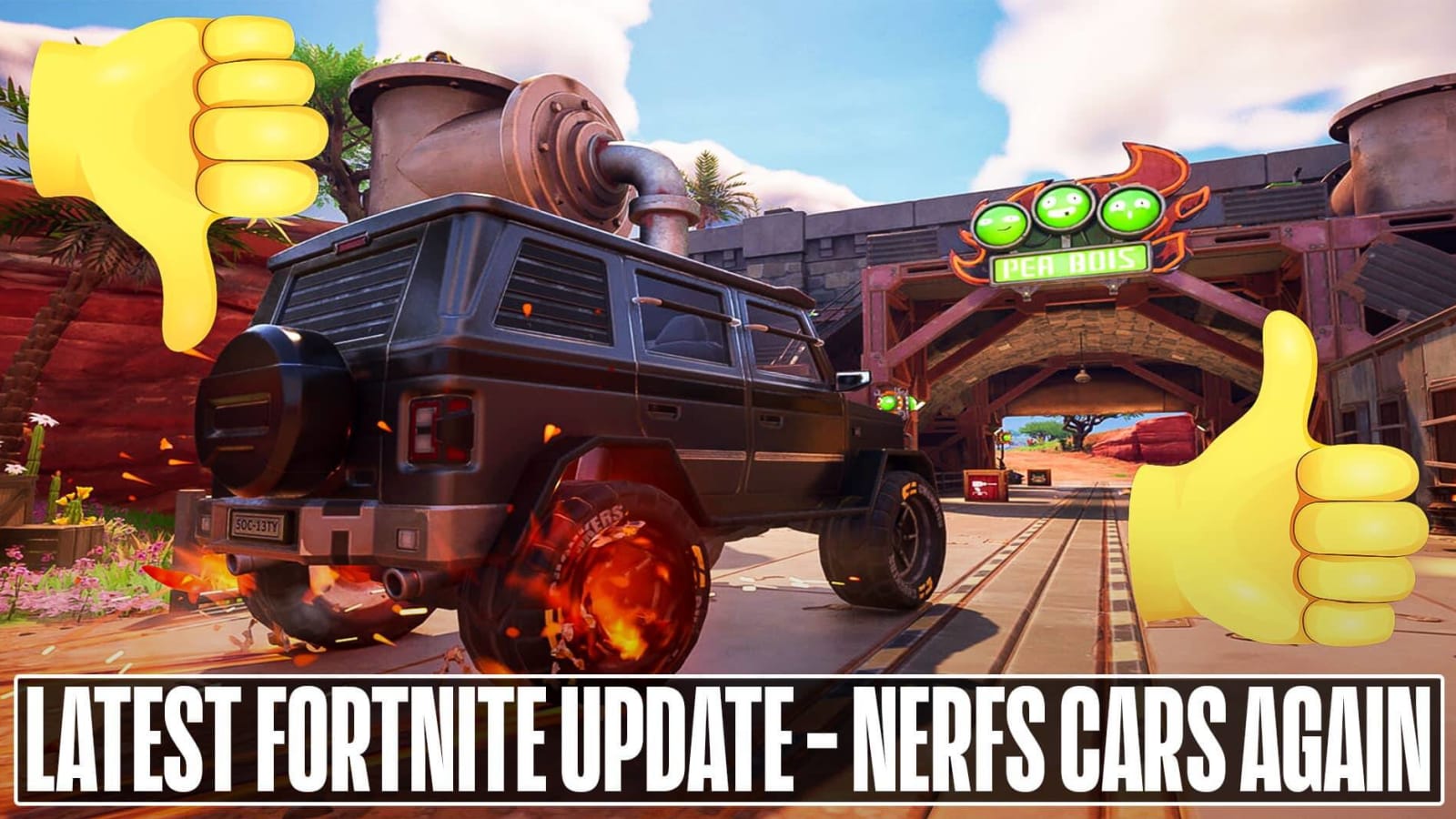 Latest Fortnite Update Nerfs Vehicles Again