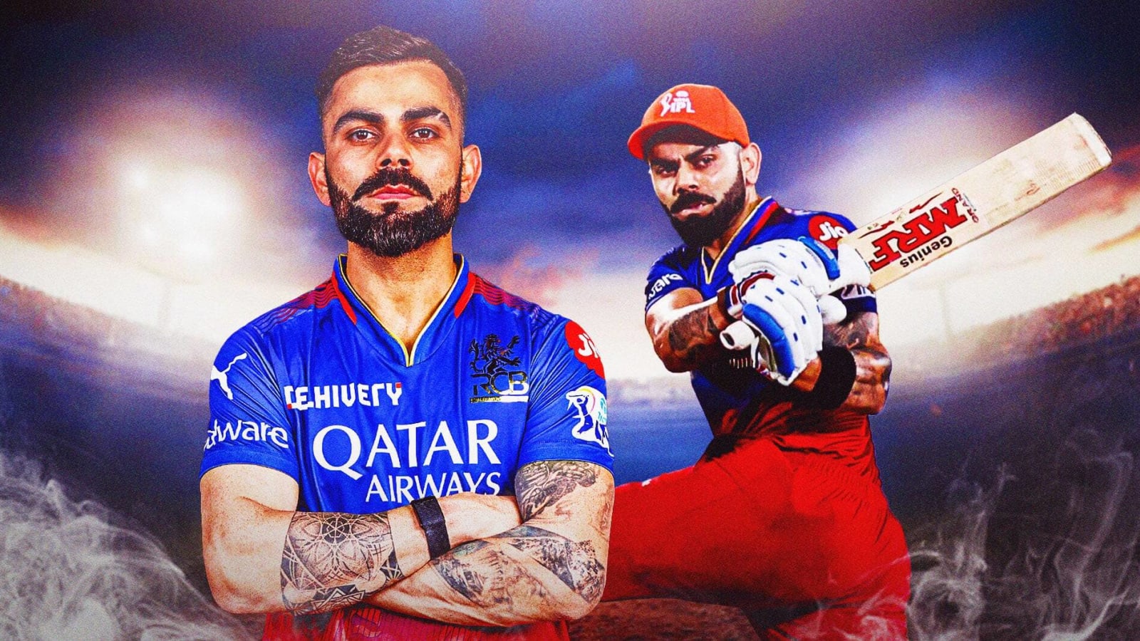 Virat Kohli brutally mocked on X after RCB teammate’s century