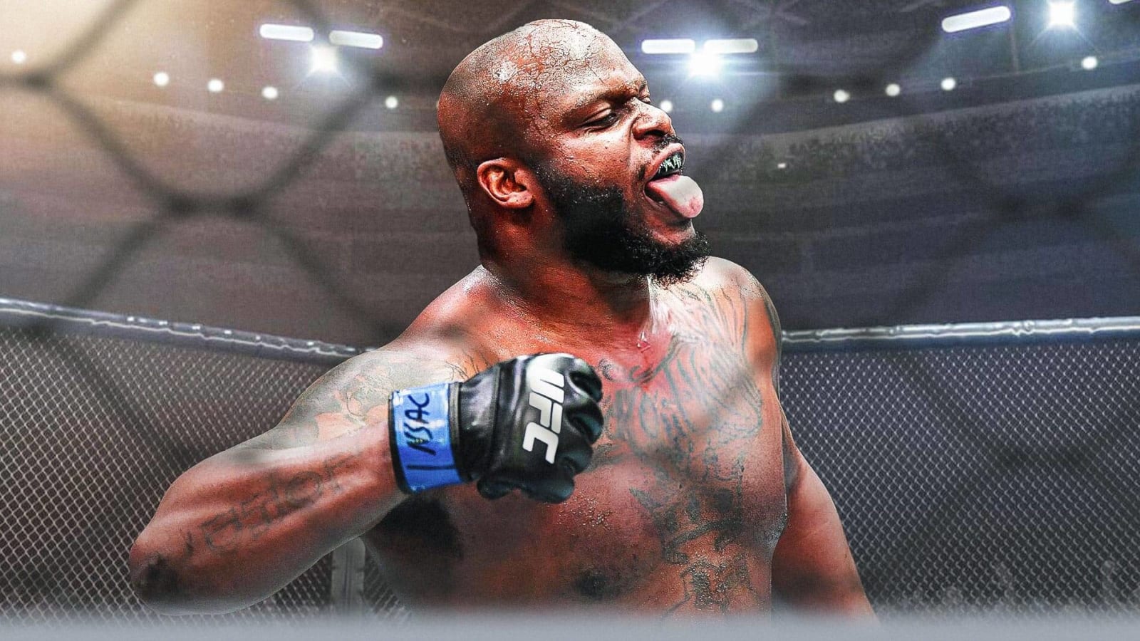 Derrick Lewis KOs Rodrigo Nascimento, in vintage fashion takes his shorts off moons the crowd