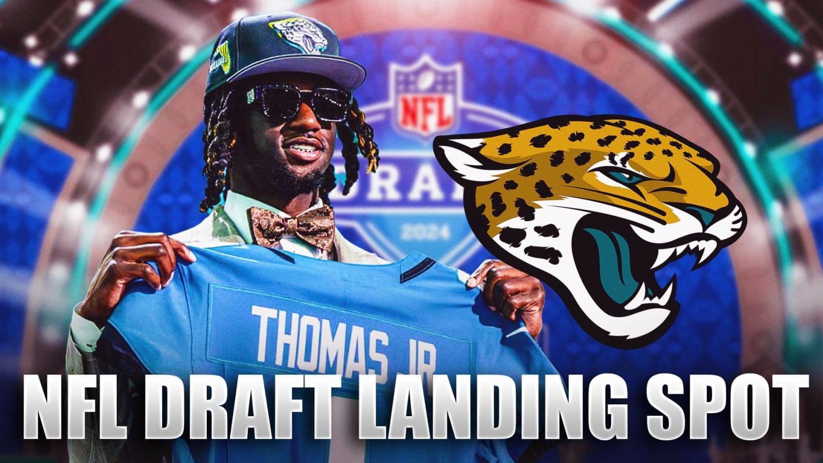 Grading Brian Thomas Jr.’s 2024 NFL Draft landing spot with Jaguars
