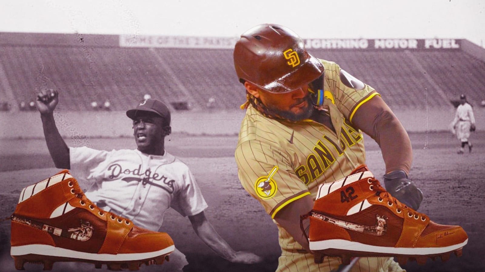 FIRST LOOK: Fernando Tatis Jr. wears custom cleats for Jackie Robinson Day