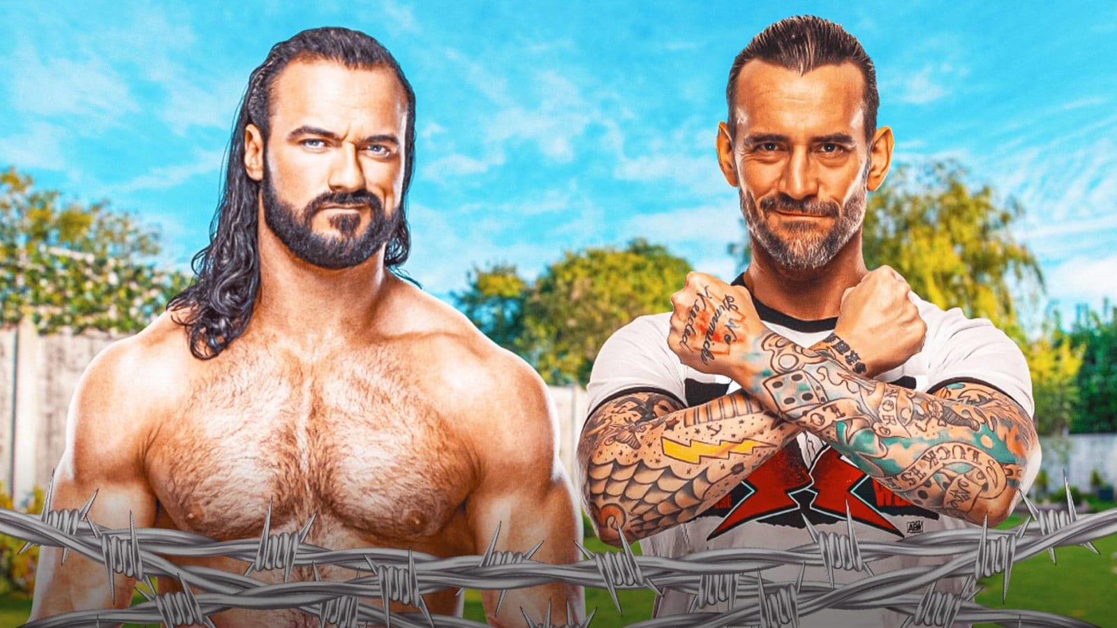 Drew McIntyre cuts a backyard promo accusing CM Punk of running away from him