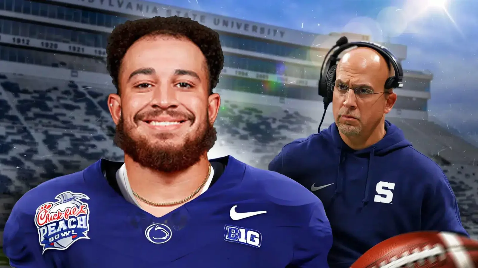 Penn State football’s James Franklin keeps it real on Julian Fleming after transferring from Ohio State