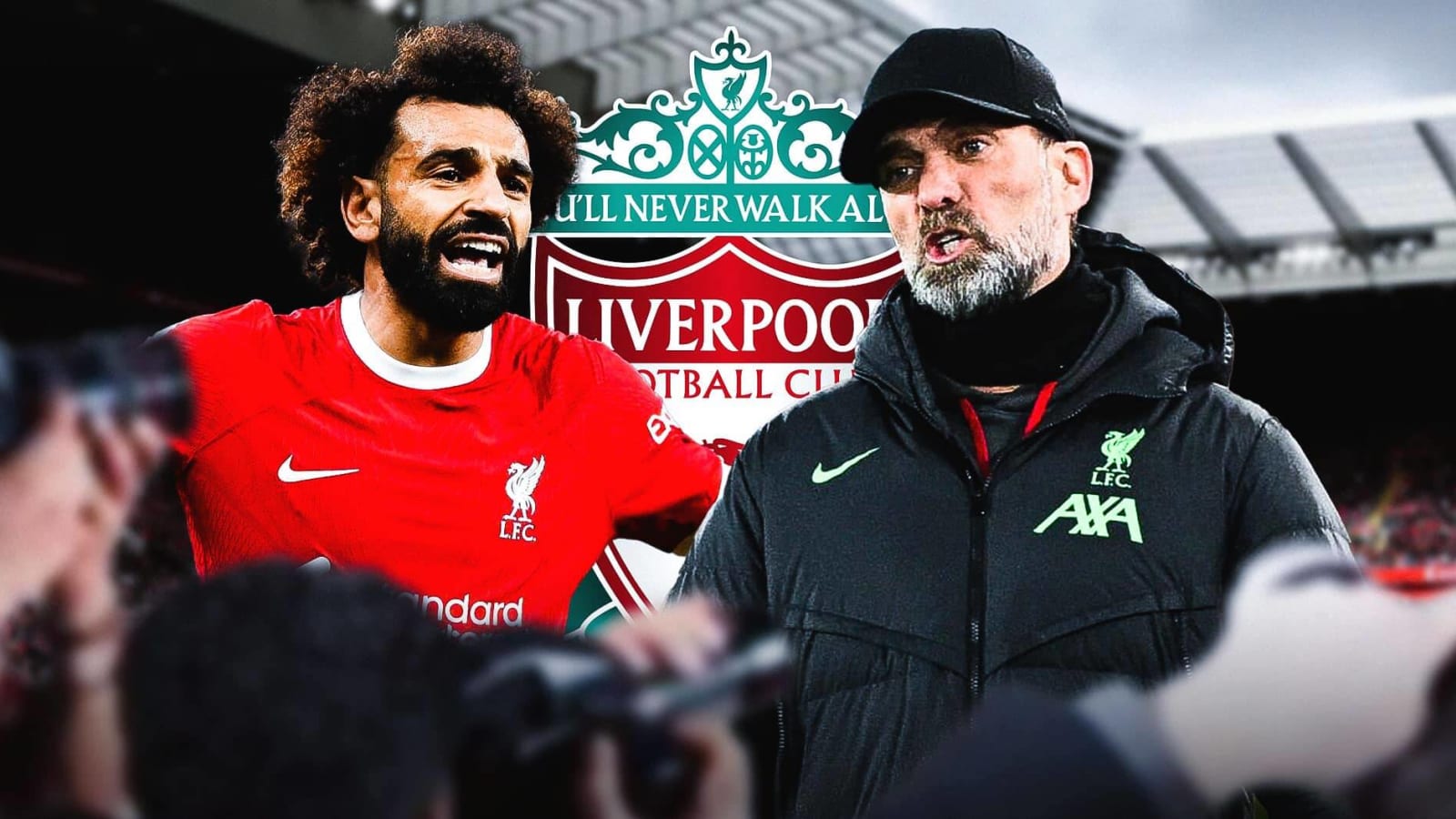 Liverpool star Mohamed Salah and Jurgen Klopp reacts to their clash