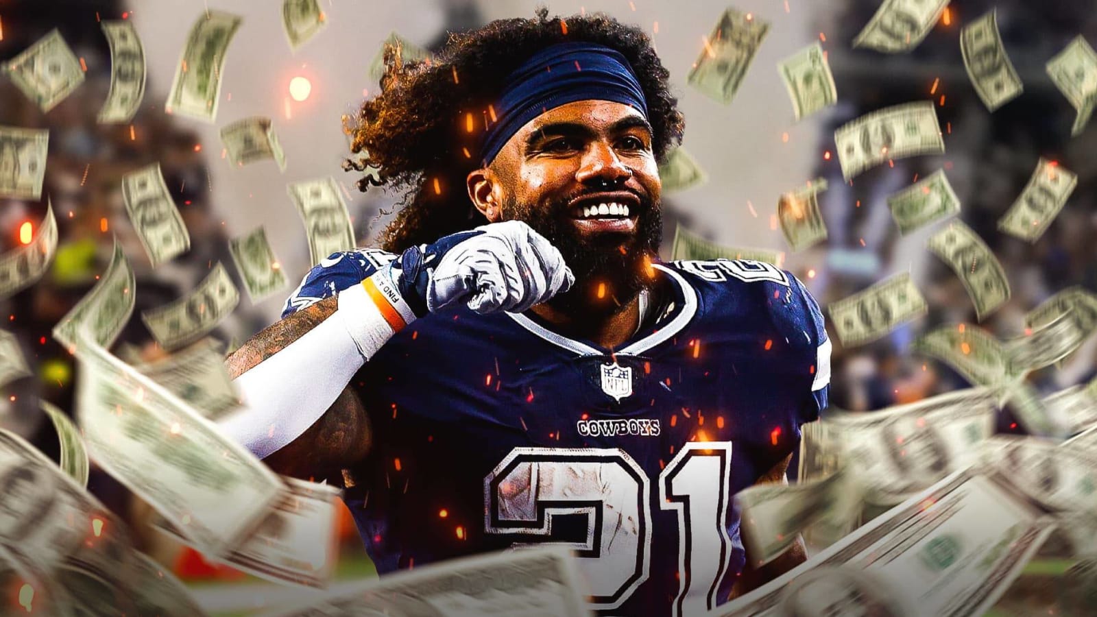 Cowboys reunite with Ezekiel Elliott in free agency after losing Tony Pollard