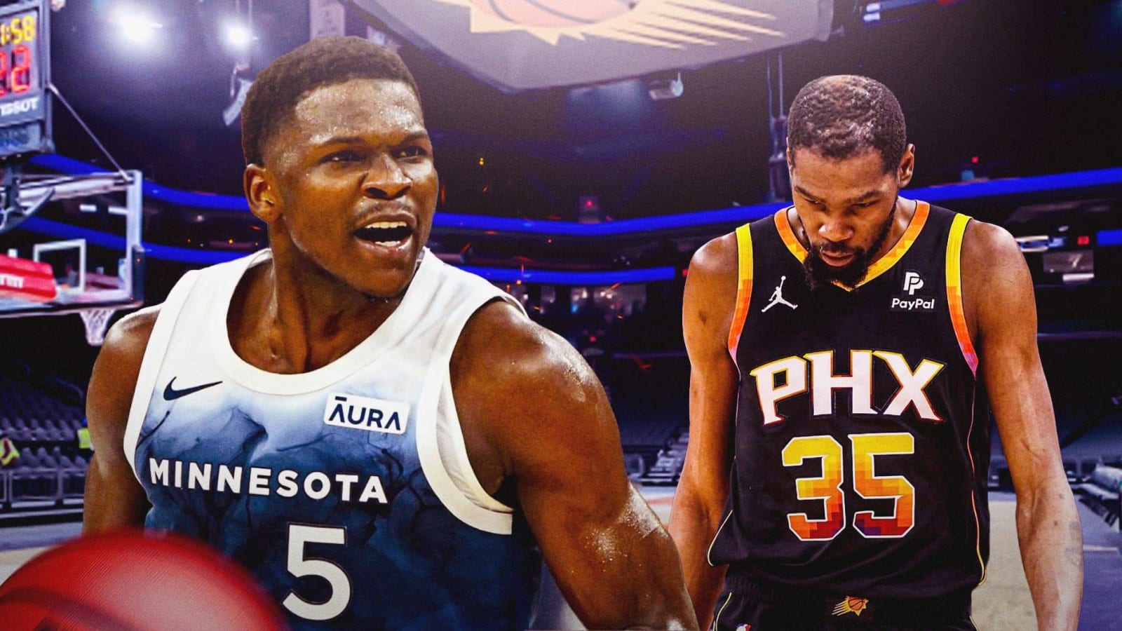 Timberwolves’ Anthony Edwards goes full savage on sweeping Kevin Durant — ‘I sent him home’
