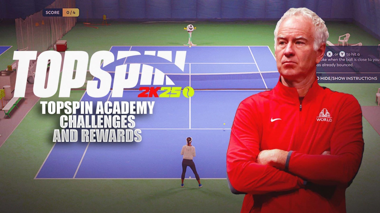 TopSpin 2K25 Guide – All TopSpin Academy Challenges