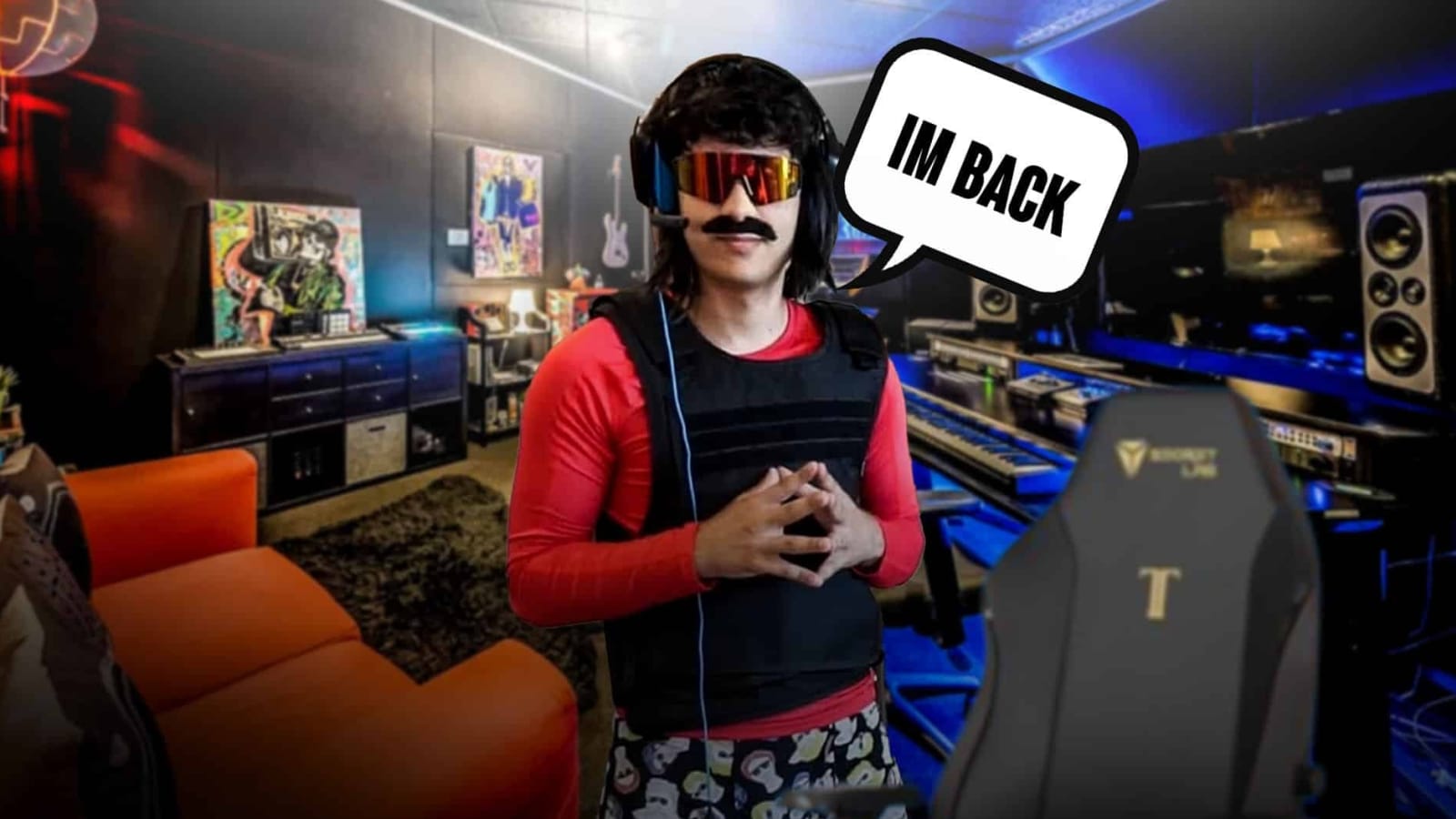 StableRonaldo returns to Twitch dressed as Dr Disrespect