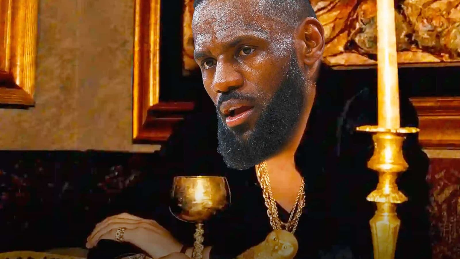 Lakers star LeBron James’ hyped reaction to Drake’s alleged Kendrick Lamar diss track