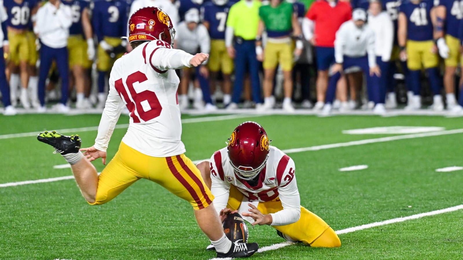 Ruling allows USC to try second-quarter FG after halftime