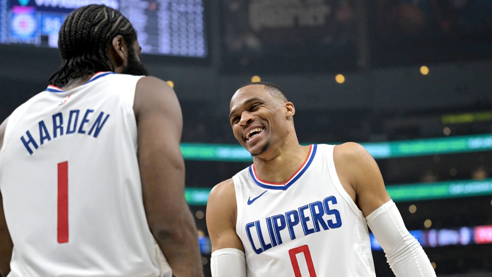 Watch: Russell Westbrook taunts Tristan Thompson after win