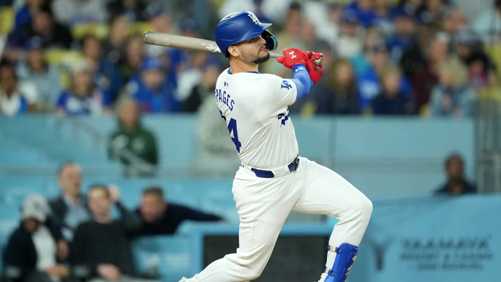 Dodgers rookie outfielder going through first slump in majors