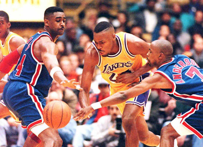 Cedric Ceballos, Los Angeles Lakers, 1994-95