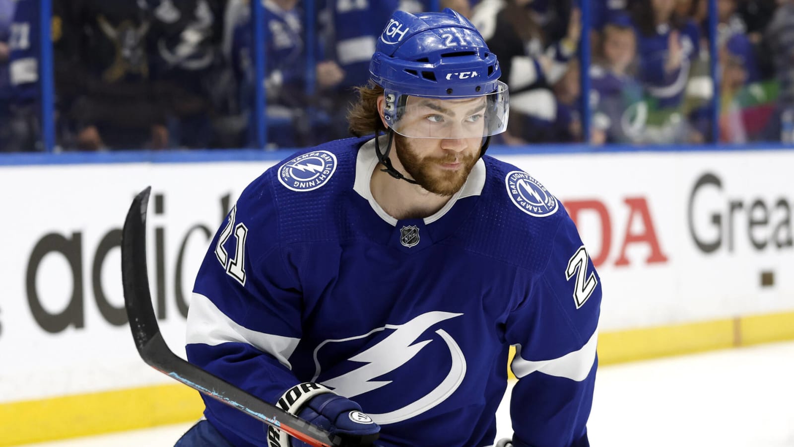 Brayden Point skates with Lightning ahead of ECF Game 1