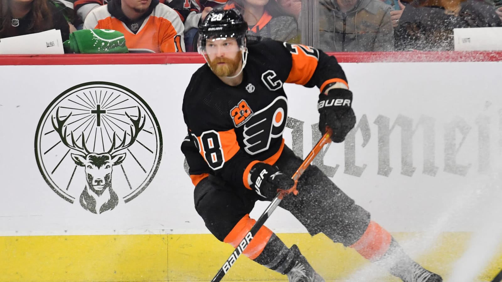 Claude Giroux will not accompany Flyers on road trip