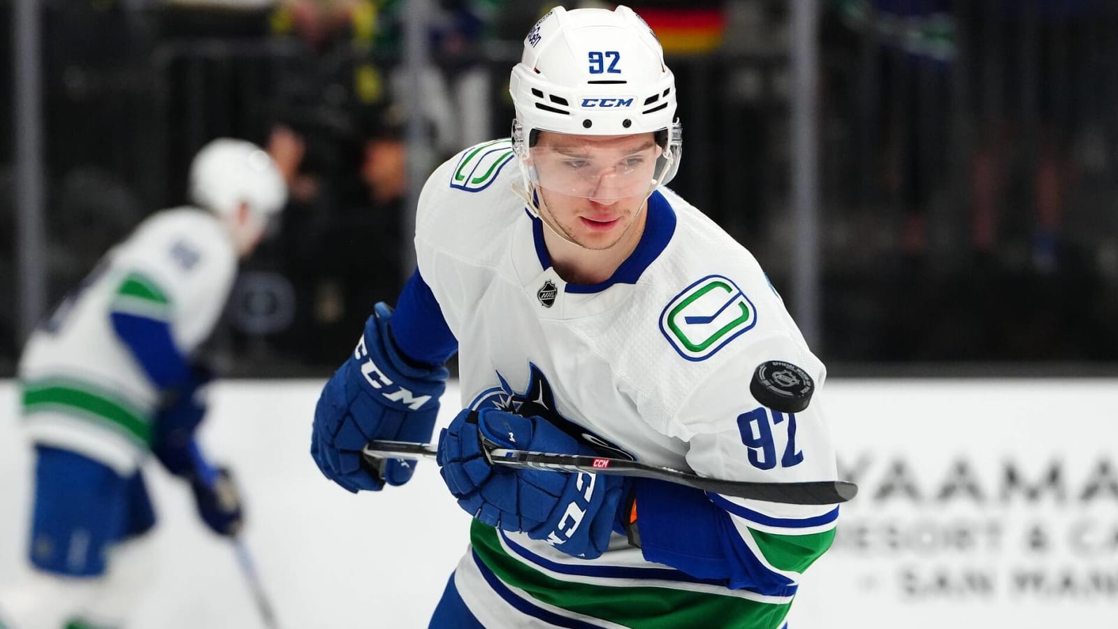 The Canucks reuniting the Podkolzin/Pettersson duo is worth a playoff shot