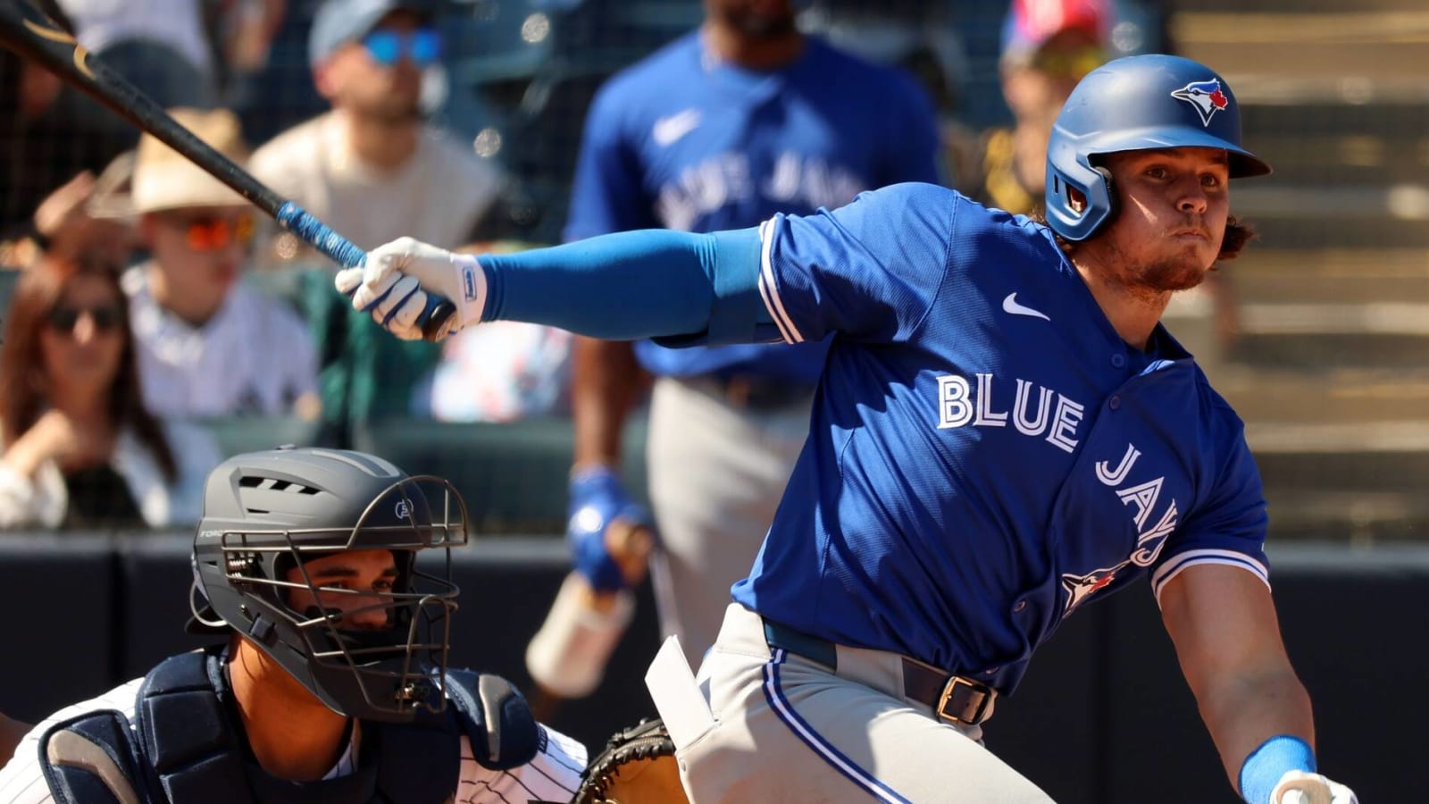 Addison Barger breaks through and collects his first big league hit in Blue Jays win over Royals