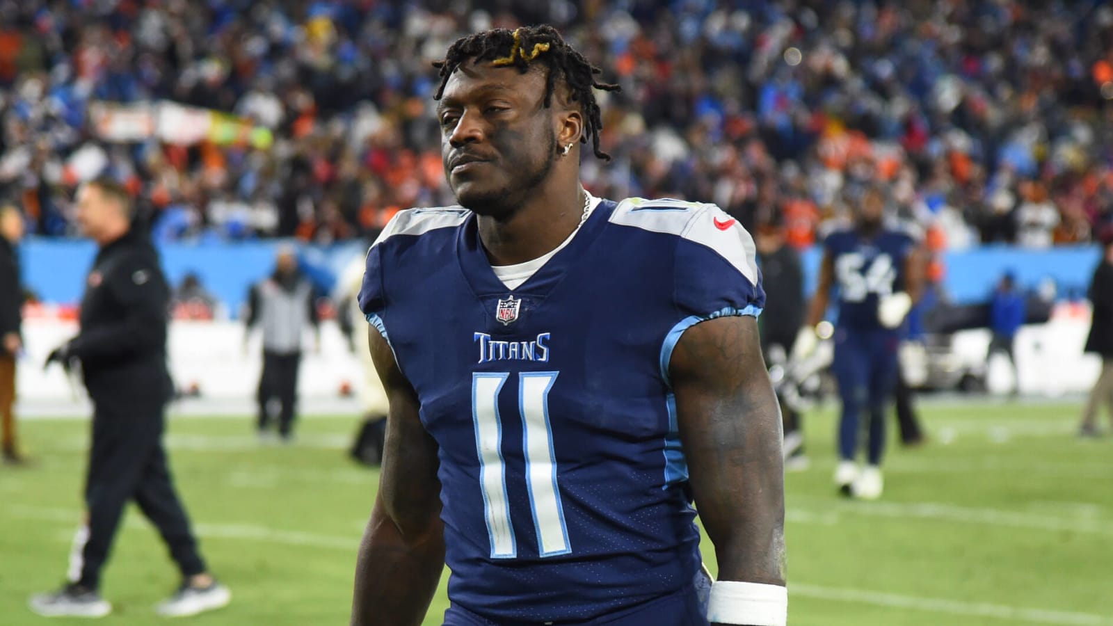 Titans GM Jon Robinson does not 'foresee' trading A.J. Brown