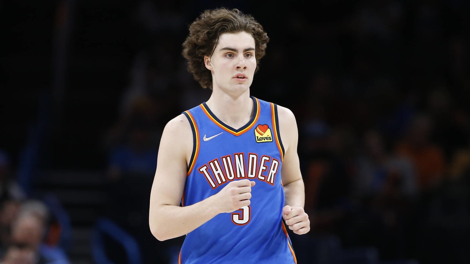 Thunder rookie Josh Giddey done for season with sore hip