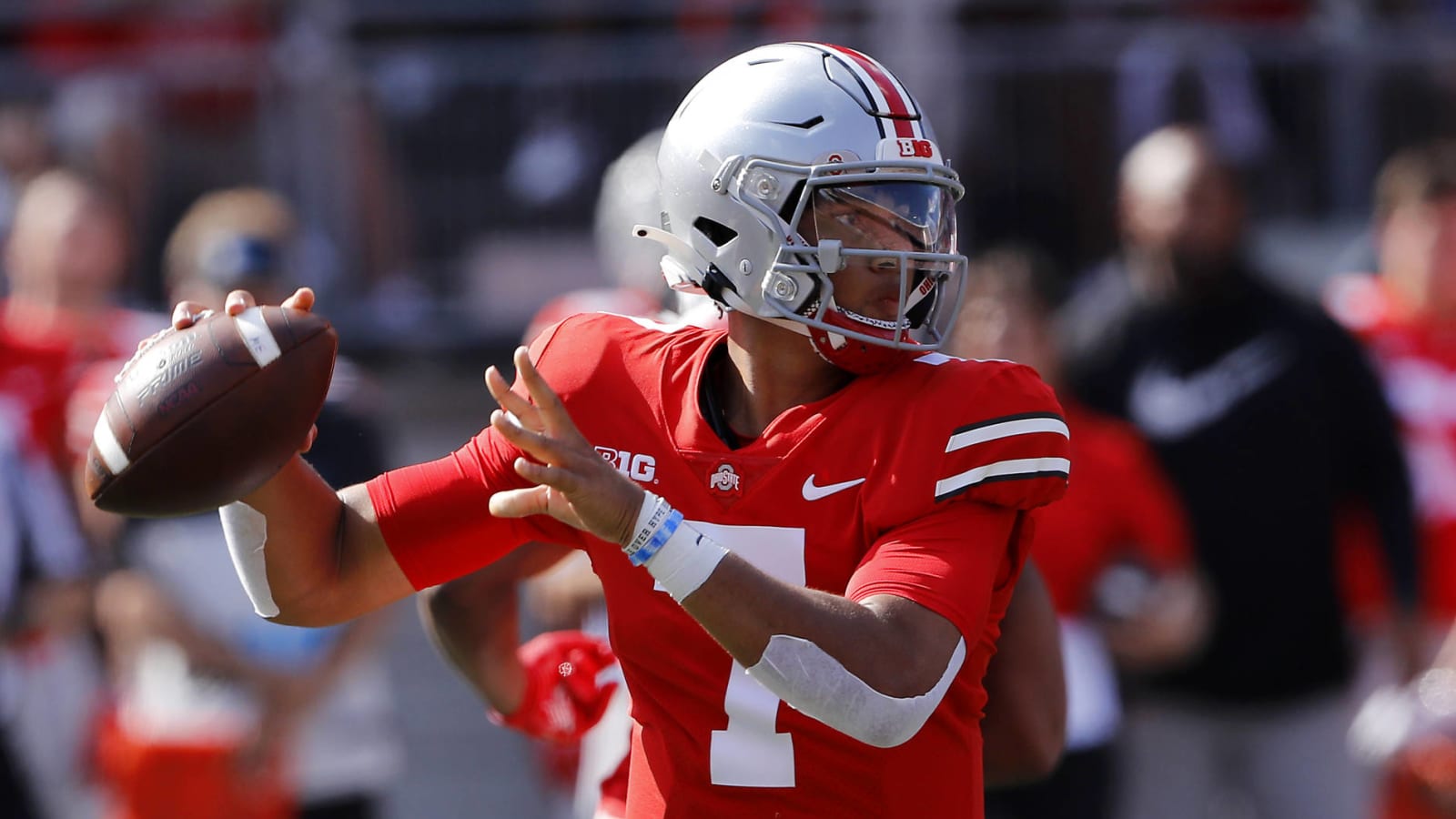 Ohio State QB C.J. Stroud on track to play vs. Akron