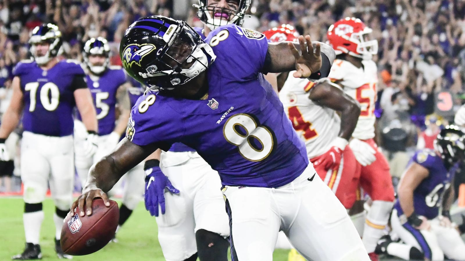 Ravens QB Lamar Jackson relieved over win over Chiefs