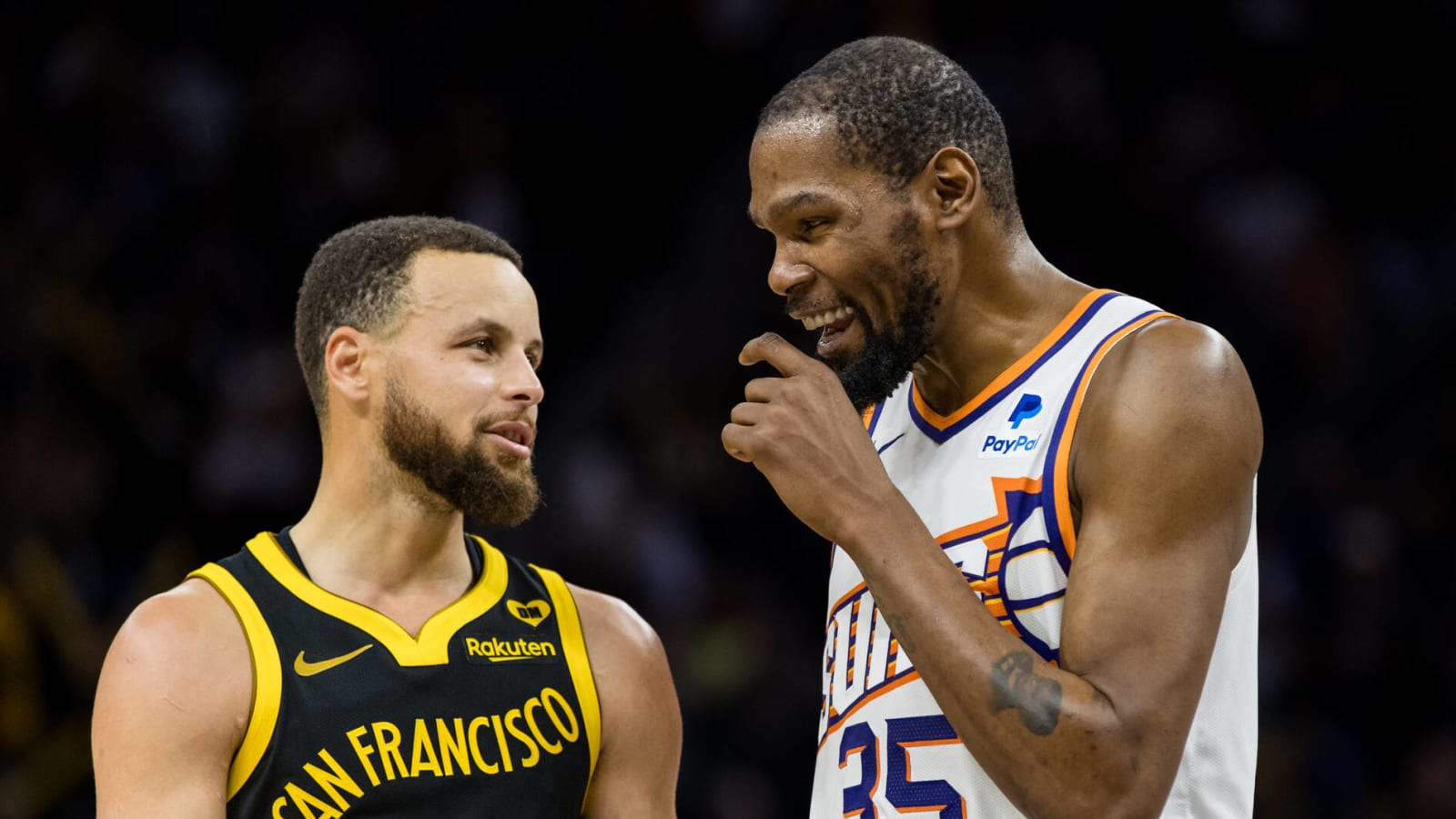 Kevin Durant hails Stephen Curry as a top-five player of all time