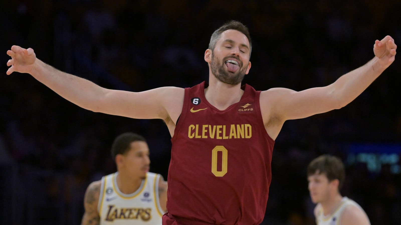 How Kevin Love got his Cavs jersey retired #kevinlove #clevelandcavali