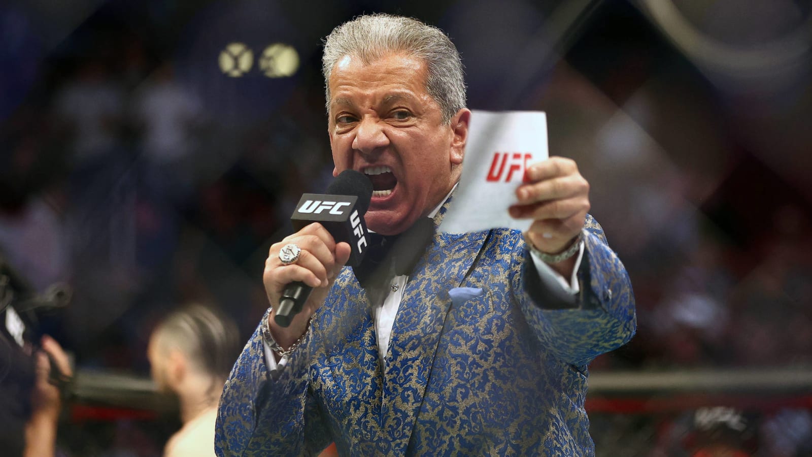 UFC ring announcer Bruce Buffer tests positive for COVID-19