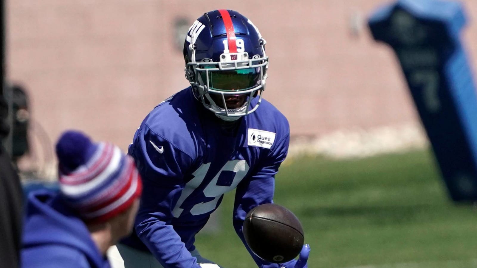 Giants' Golladay questions Toney, others missing minicamp