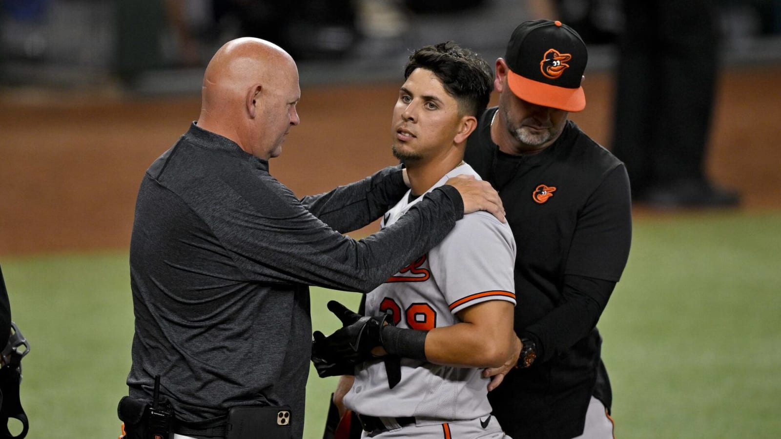 Orioles' Ramon Urias in concussion protocol after scary HBP