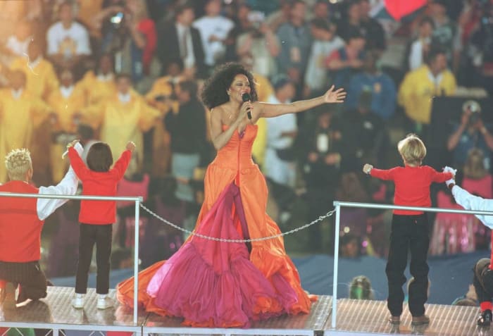 Super Bowl XVI: Diana Ross
